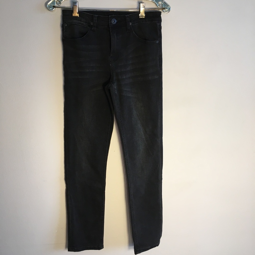 Hudson Jeans Black Straight Leg